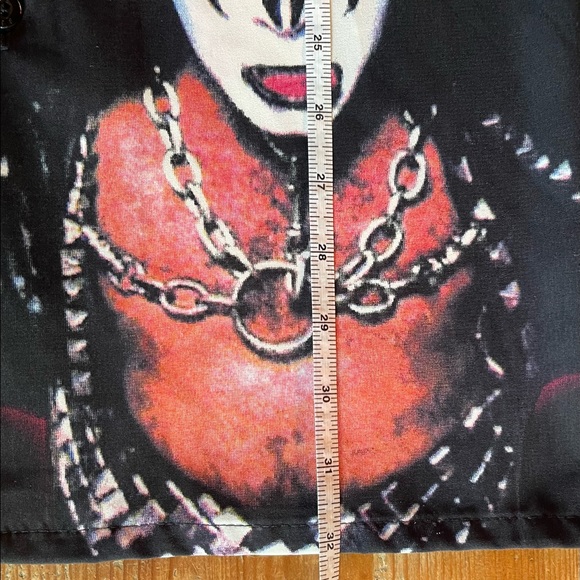 KISS Rare, Vintage, Circa, 2002 Men’s Band Button-Down Shirt, XL - Picture 9 of 13